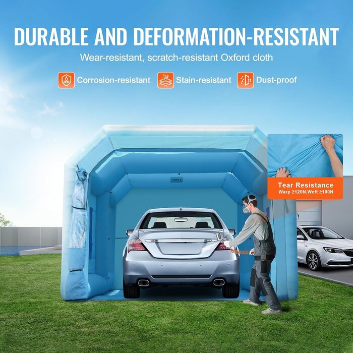 Cabine de peinture gonflable 6,4m - 40% de remise