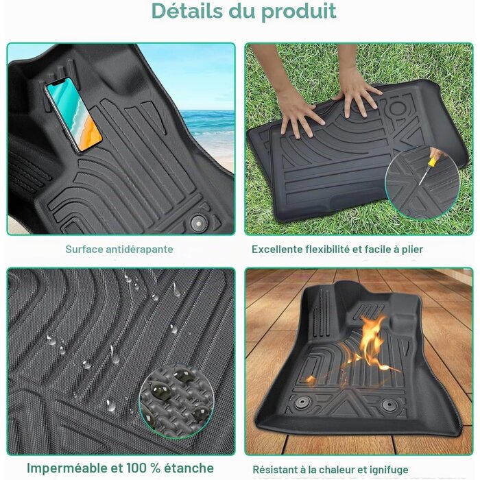 Tapis de sol 3D Jeep Compass II -53% de remise - Protection tous temps