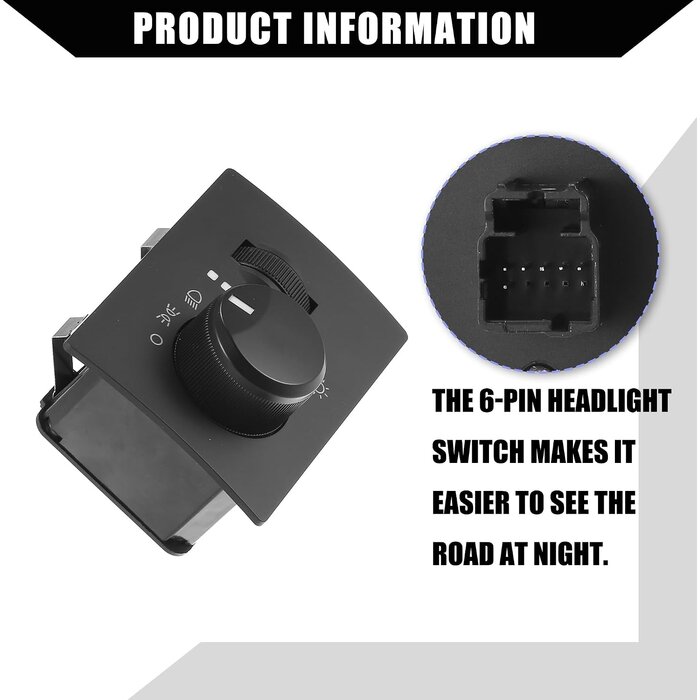 Interrupteur de Phare - 27% de remise - Compatible Dodge & Chrysler