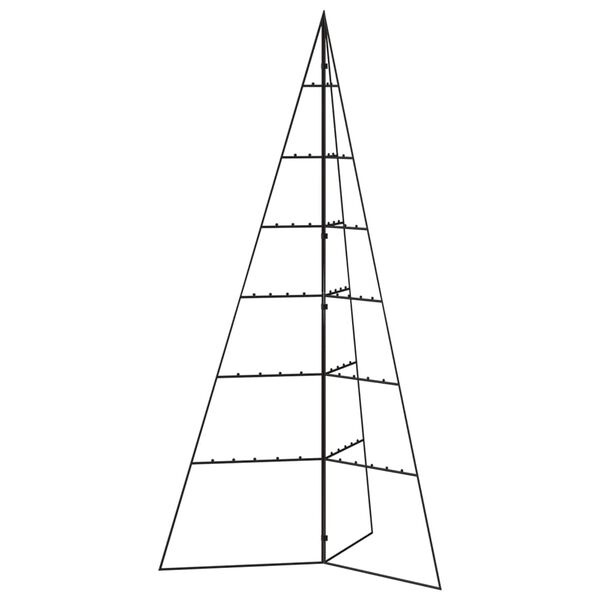 Sapin de Noël décoratif en métal noir 140 cm - 45% de remise