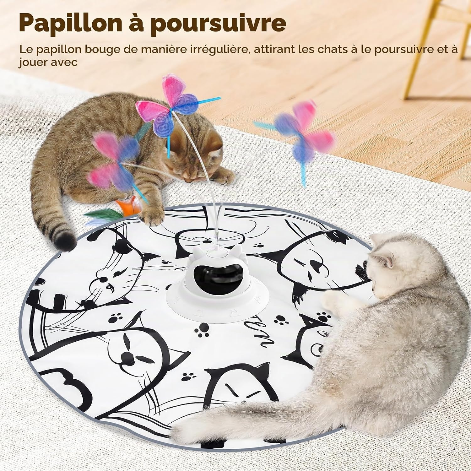 4 Recharges pour Jouet Interactif Chat - 30% de remise