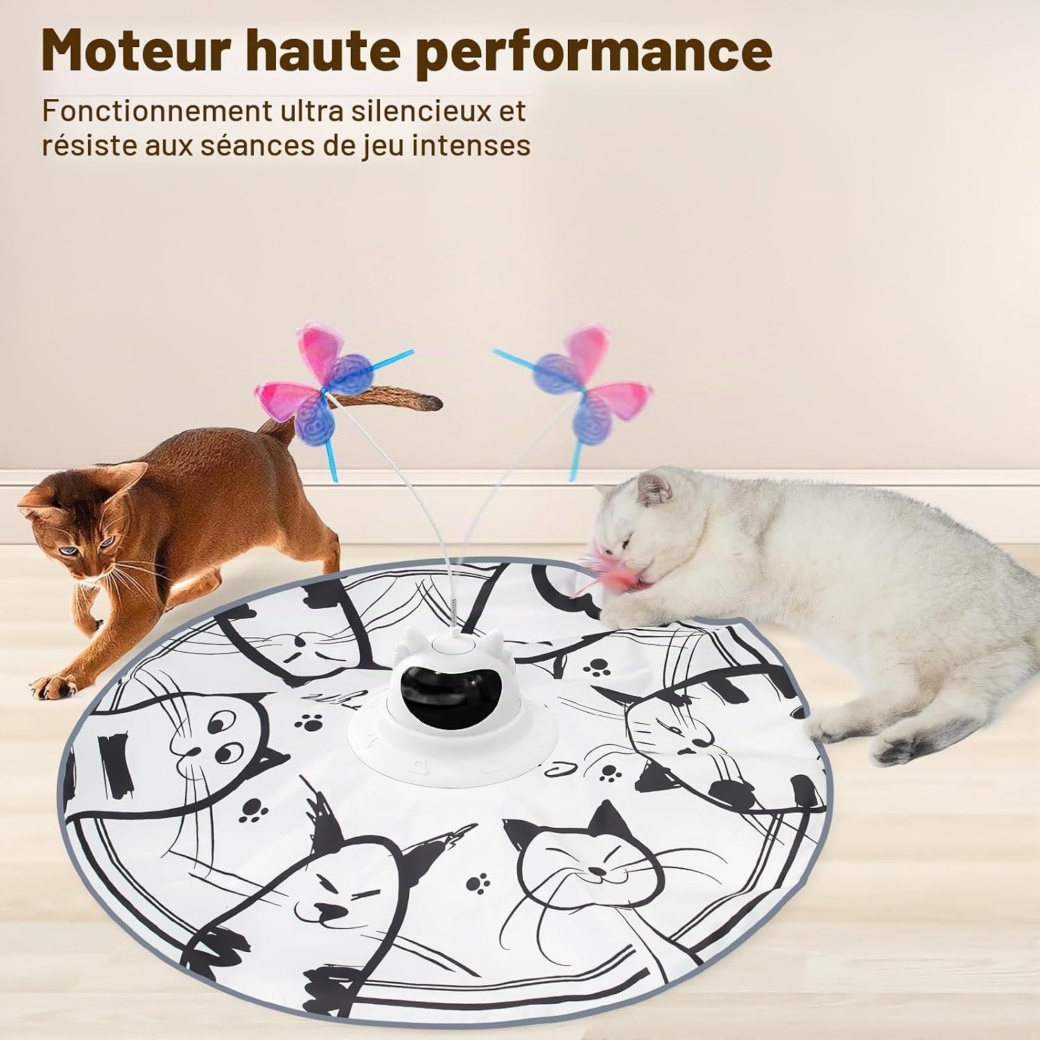 4 Recharges pour Jouet Interactif Chat - 30% de remise