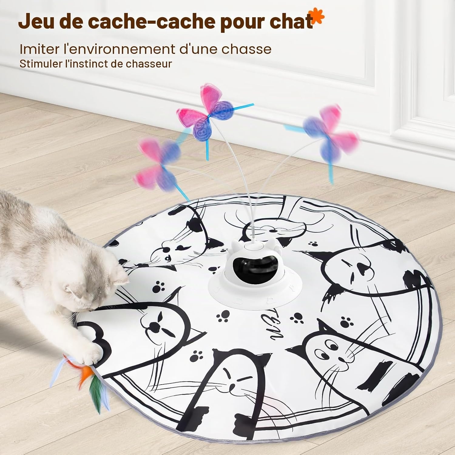 4 Recharges pour Jouet Interactif Chat - 30% de remise