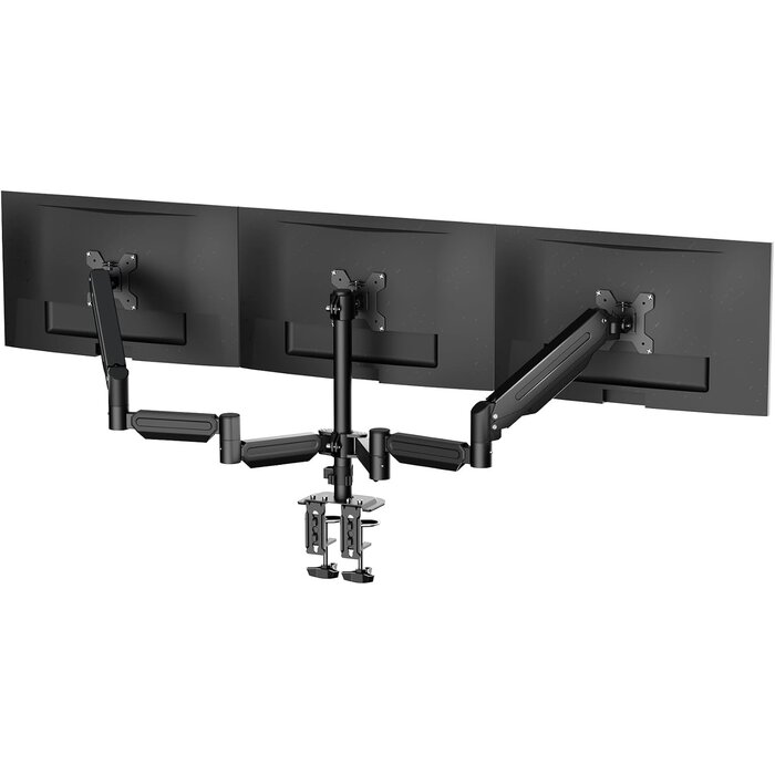 Support Triple Écran 17-32 pouces - Bras articulés à ressort à gaz - 36% remise