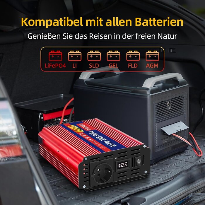 Convertisseur 1000W 12V vers 220V Pur Sinus - 34% de remise