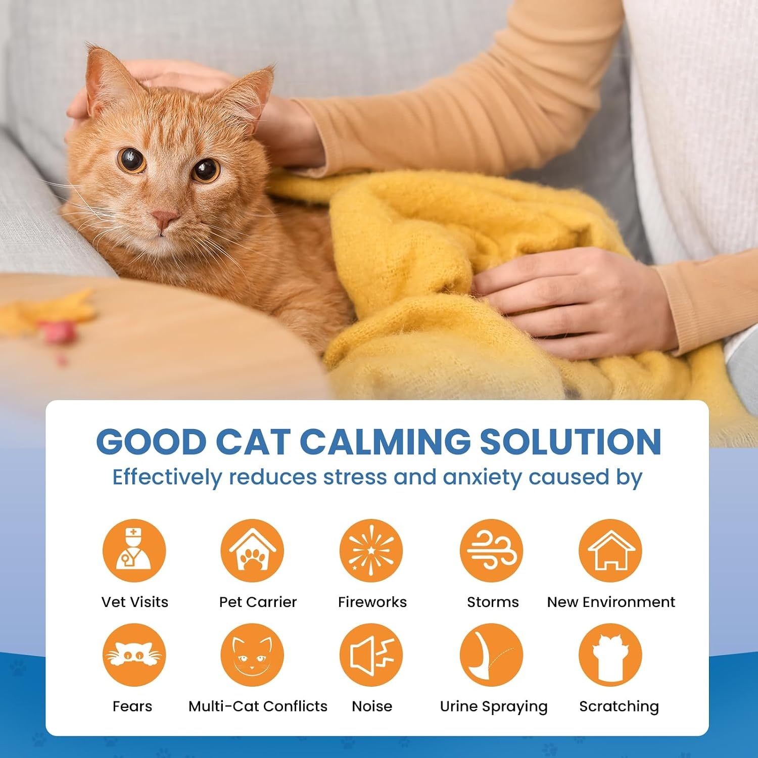 Diffuseur de phéromones pour chats - 2 diffuseurs et 2 recharges - 30% de remise