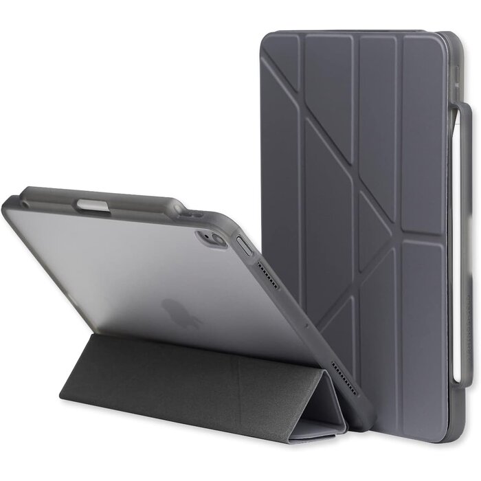 Étui iPad Air 4/5/6 avec support et porte-stylet - Gris - 34% de remise