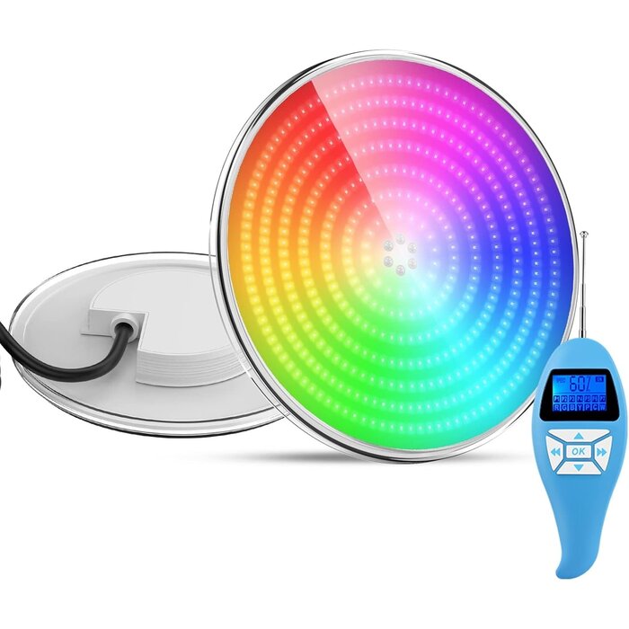 Projecteur LED Piscine PAR56 RGB 35W Ultra-plat - 34% de remise