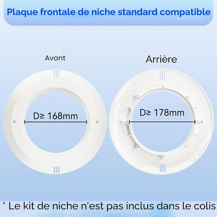 Projecteur LED Piscine PAR56 RGB 35W Ultra-plat - 34% de remise