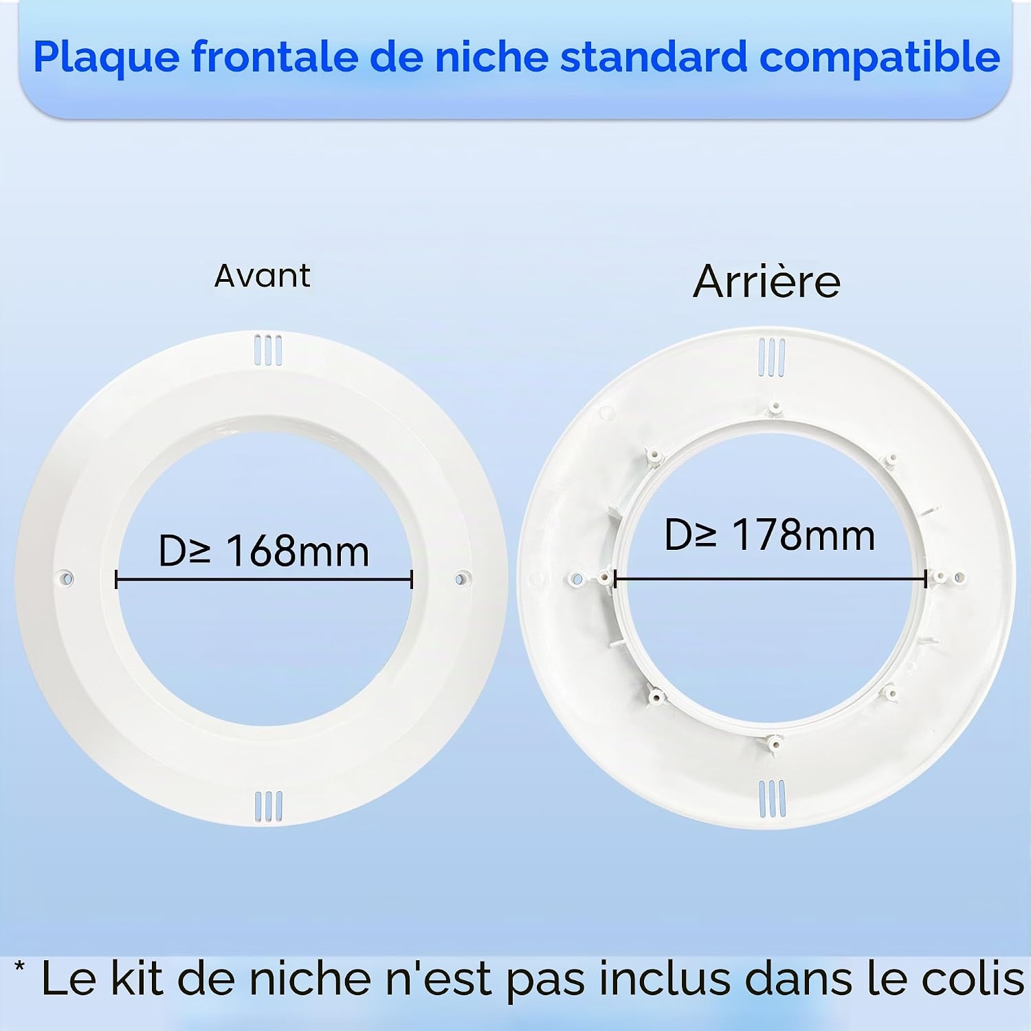 Projecteur LED Piscine PAR56 RGB 35W Ultra-plat - 34% de remise
