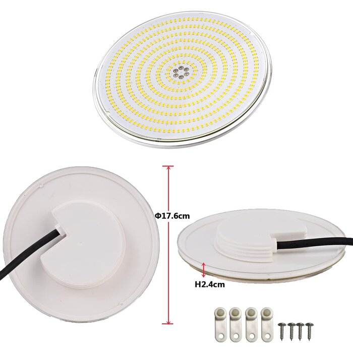 Projecteur LED Piscine PAR56 RGB 35W Ultra-plat - 34% de remise