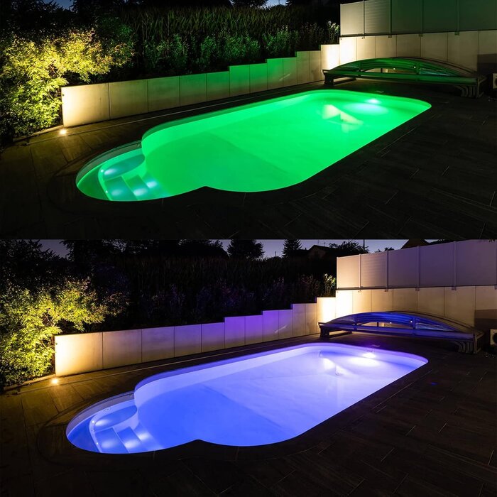 Projecteur LED Piscine PAR56 RGB 35W Ultra-plat - 34% de remise