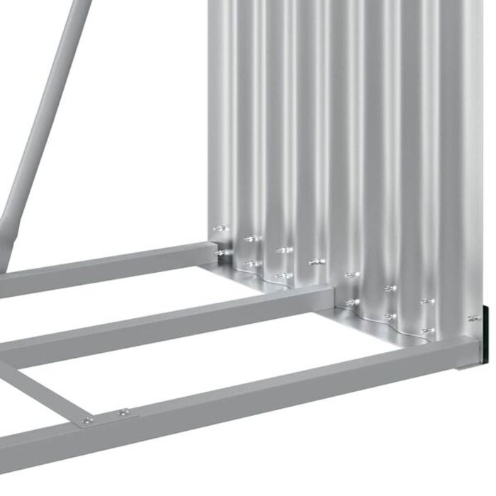 Vidaxl Abri à bois anthracite 80x45x190 cm - 34% de remise
