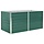 Jardinière surélevée en acier vert 160x80 cm - 34% de remise
