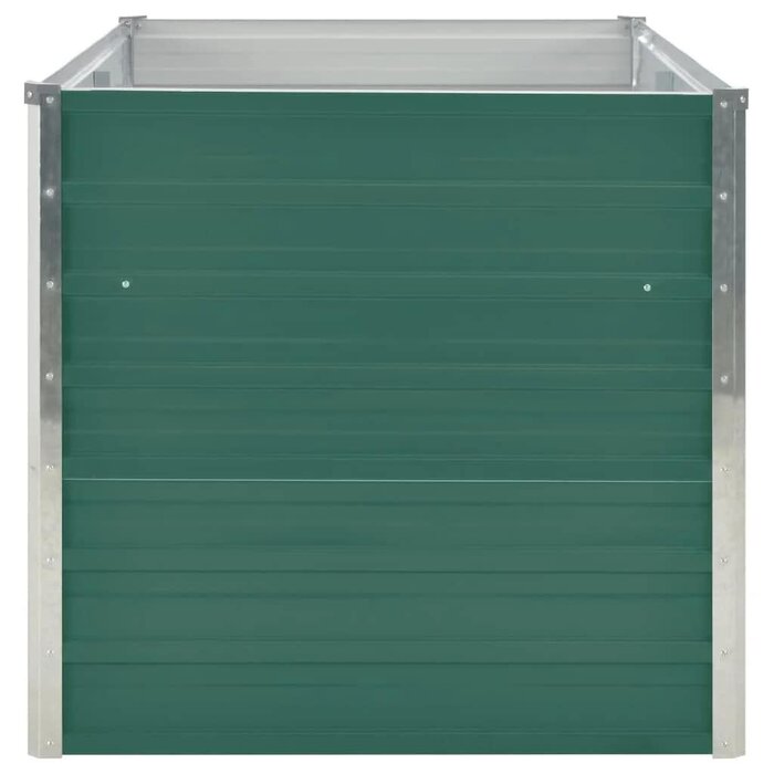 Vidaxl Jardinière surélevée en acier vert 160x80 cm - 34% de remise