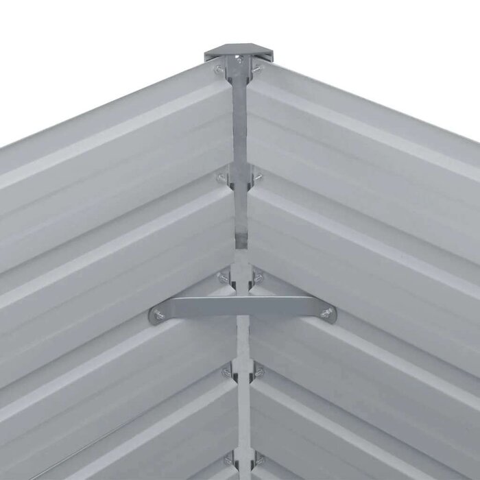 Vidaxl Jardinière surélevée en acier vert 160x80 cm - 34% de remise