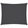 Voile d'ombrage rectangulaire 3x4m anthracite - 33% de remise