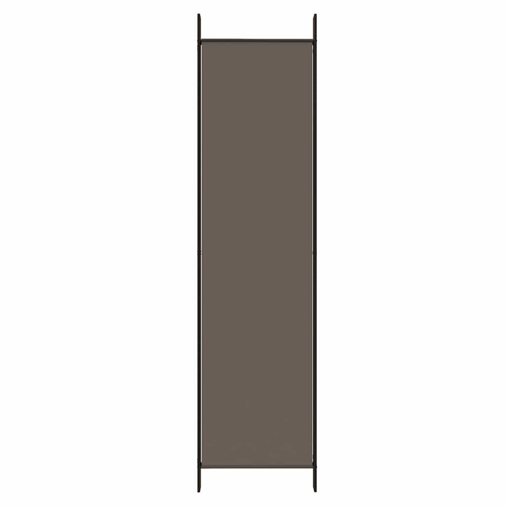 Vidaxl Paravent 5 panneaux 250x200 cm anthracite - 32% de remise