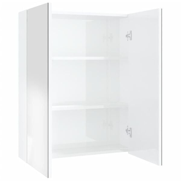 Vidaxl Armoire de salle de bain avec miroir 60x15x75 cm - 35% de remise
