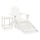 Chaise Adirondack avec repose-pieds et table - Blanc - 34% de remise