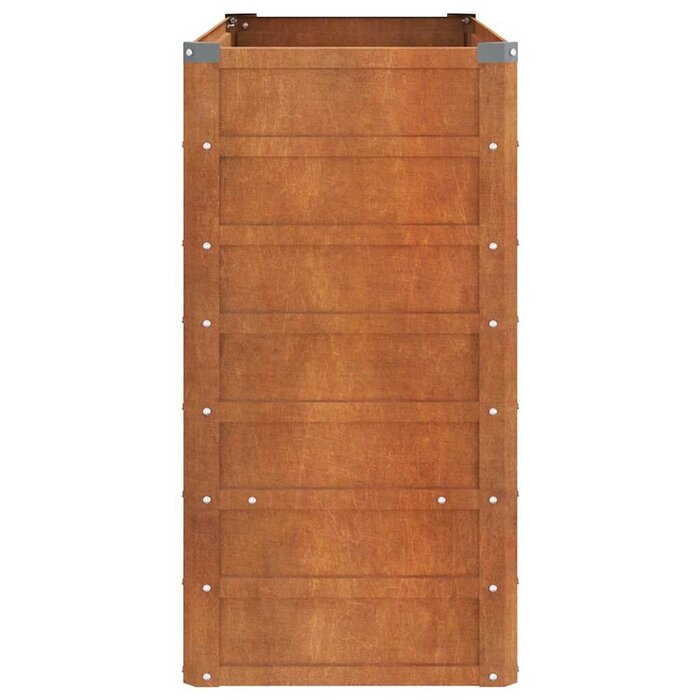 Vidaxl Jardinière en acier Corten 100x40x77 cm - 33% de remise