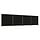 Paravent noir 4 panneaux 698x180 cm - 34% de remise