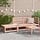 Banc de jardin en bois de douglas 2 places - 35% de remise