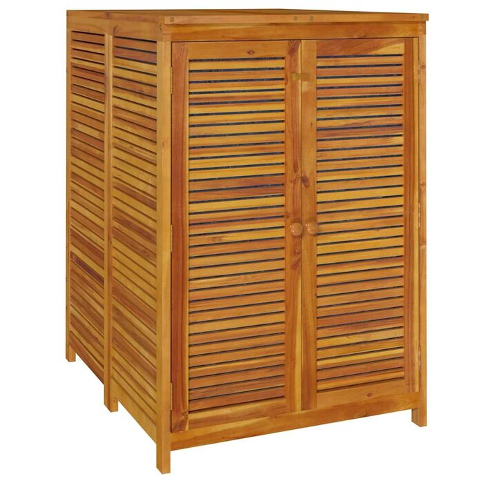 Vidaxl Coffre de jardin en bois d'acacia massif - 70x87x104 cm - 35% de remise