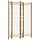 Paravent en bambou et toile 160x180cm - 4 panneaux - 34% de remise