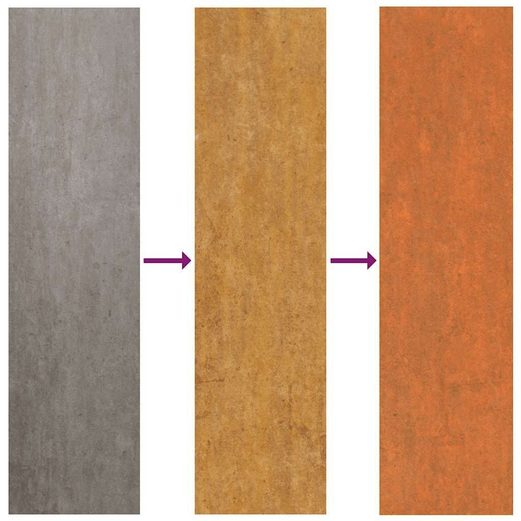 Vidaxl Jardinière en acier corten 100x40x77 cm - Couleur rouille - 33% de remise
