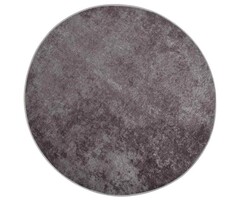 Vidaxl Tapis de sol rond en velours gris 120 cm - 49% de remise