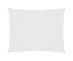 Vidaxl Voile d'ombrage rectangulaire 3x5 m Blanc - 51% de remise