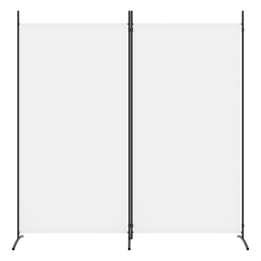 Vidaxl Paravent 2 panneaux 175x180 cm Blanc - 32% de remise