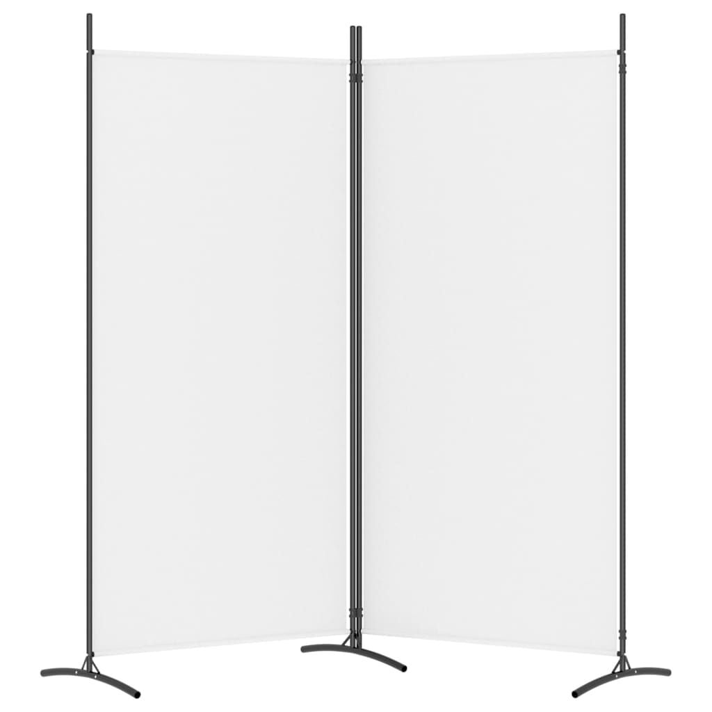 Vidaxl Paravent 2 panneaux 175x180 cm Blanc - 32% de remise