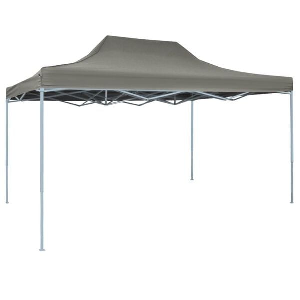 Vidaxl Tonnelle pliante 3 x 4,5 m Anthracite - 35% de remise