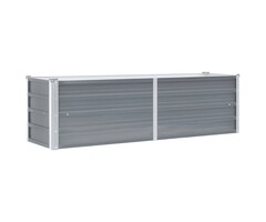 Vidaxl Jardinière surélevée acier galvanisé 160x40x45cm - 52% de remise