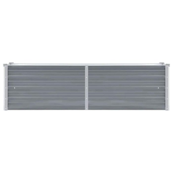 Vidaxl Jardinière surélevée en acier galvanisé 160x40x45cm - 32% de remise