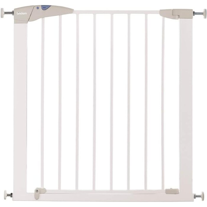 Amazon Barrière de sécurité réglable 76-82cm - Acier blanc - 34% de remise