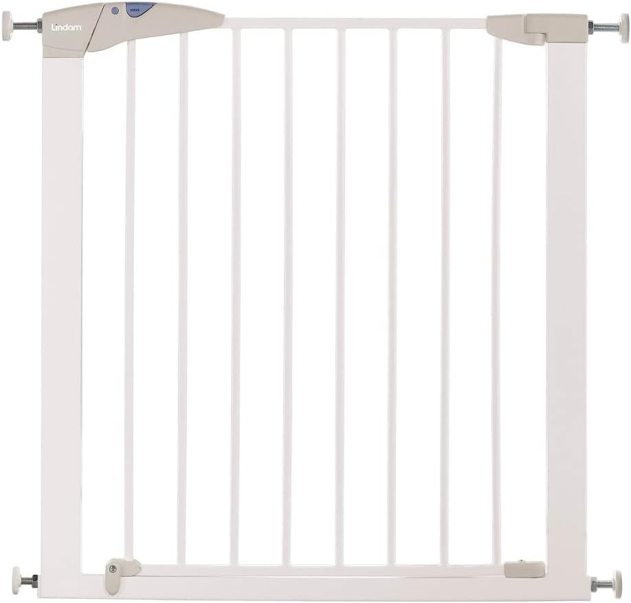 Amazon Barrière de sécurité réglable 76-82cm - Acier blanc - 34% de remise