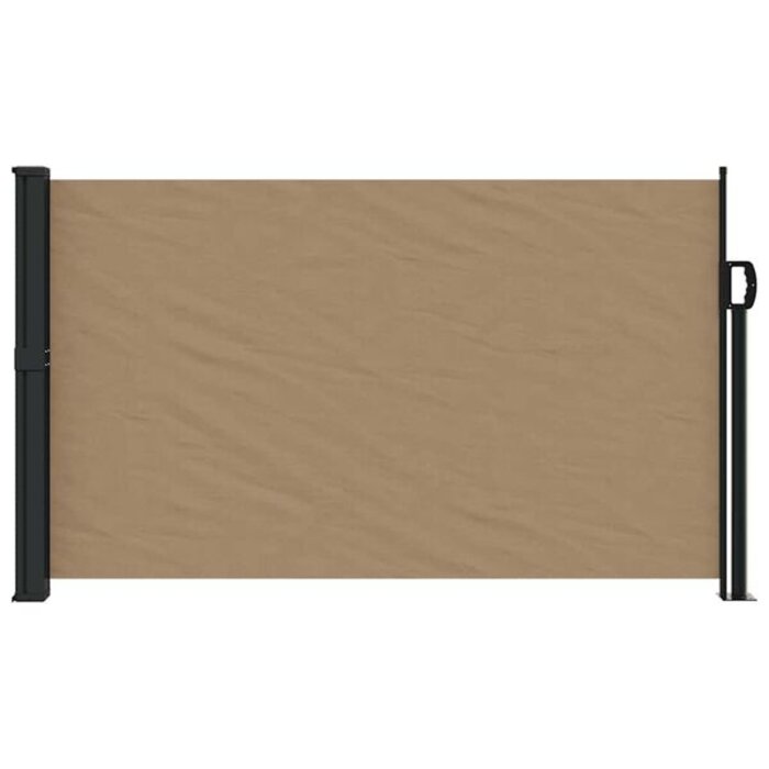 Vidaxl Brise-vue rétractable 117x300 cm Taupe - 34% de remise