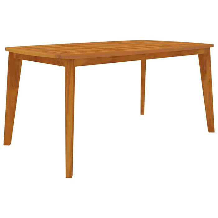 Vidaxl Table de jardin en acacia massif 160x90cm - 35% de remise