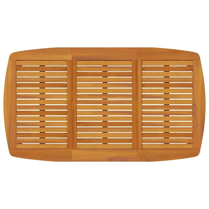 Vidaxl Table de jardin en acacia massif 160x90cm - 35% de remise