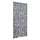 Rideau anti-moustiques chenille 100x200 cm - Argenté - 34% de remise