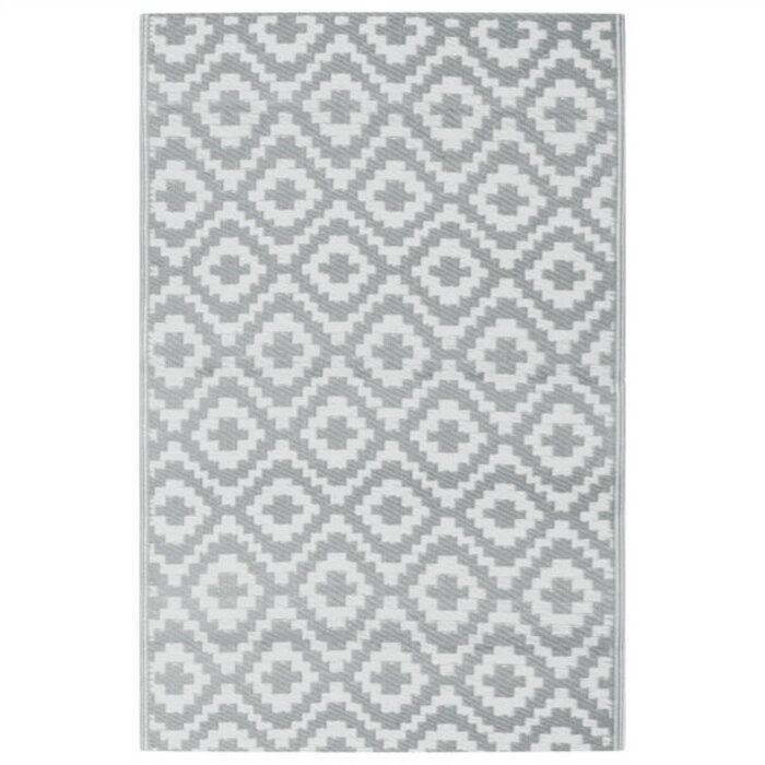 Vidaxl Tapis d'extérieur gris 190x290 cm - ARAKIL - 34% de remise