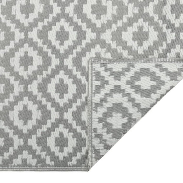 Vidaxl Tapis d'extérieur gris 190x290 cm - ARAKIL - 34% de remise