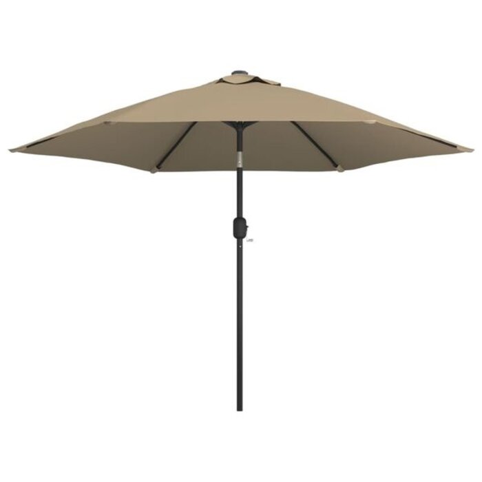 Vidaxl Parasol de jardin inclinable 300 cm Taupe - 34% de remise