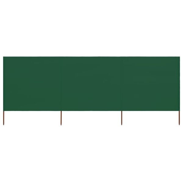 Vidaxl Paravent de jardin 3 panneaux 400x160 cm - Vert - 34% de remise