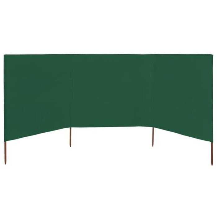 Vidaxl Paravent de jardin 3 panneaux 400x160 cm - Vert - 34% de remise