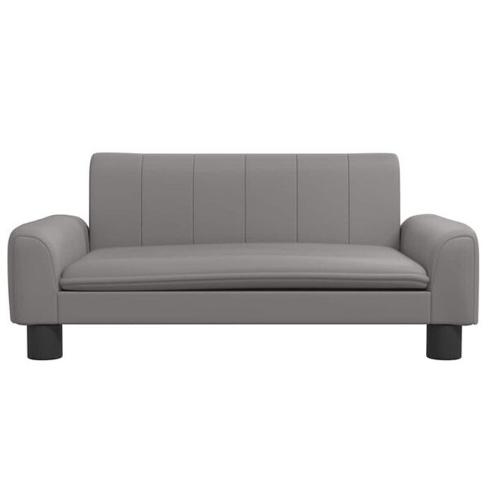 Vidaxl Mini canapé pour enfant en similicuir gris - 34% de remise