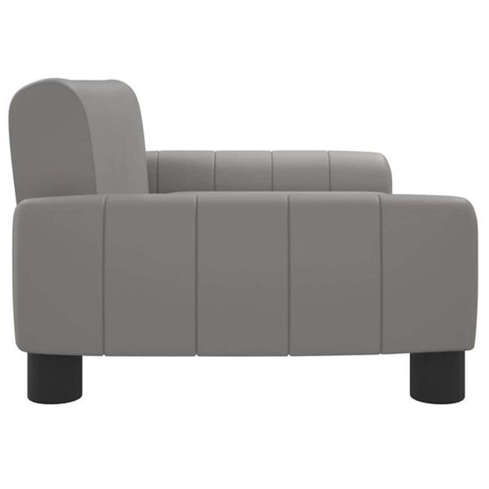 Vidaxl Mini canapé pour enfant en similicuir gris - 34% de remise